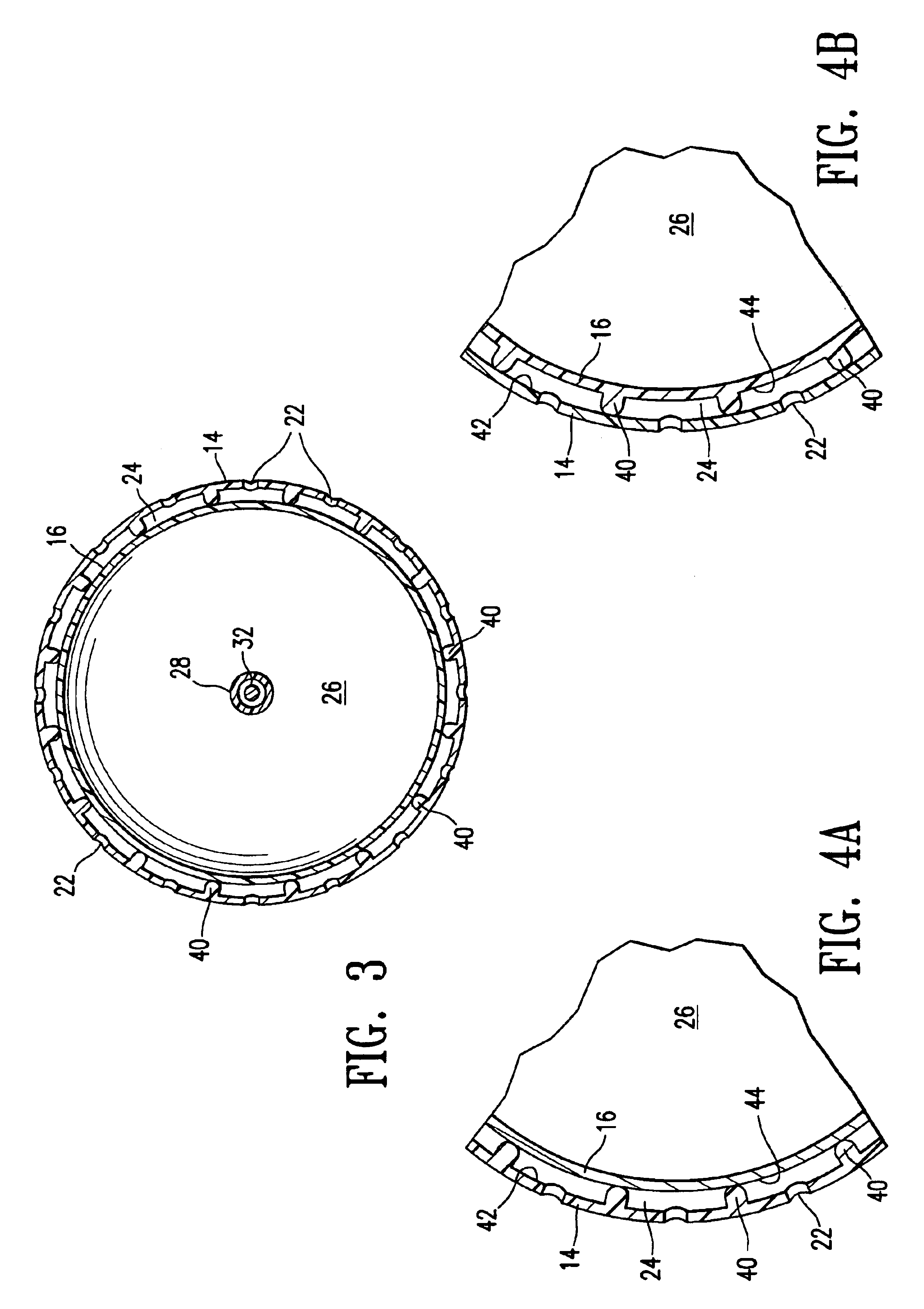 Vacuum device and method for treating tissue adjacent a body cavity