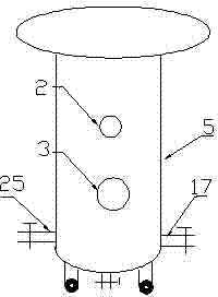 Fermentation device for rapidly composting vegetable wastes and using method of fermentation device