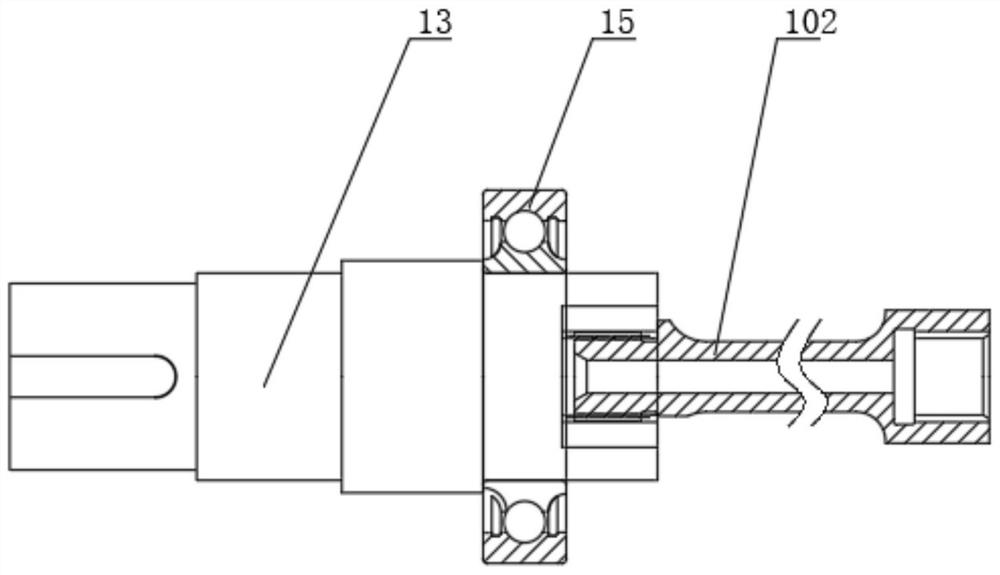 Testbed suitable for reliability test of lubricating oil pump of gas turbine and test method