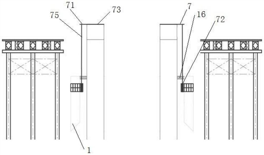Double-wall steel cofferdam construction method