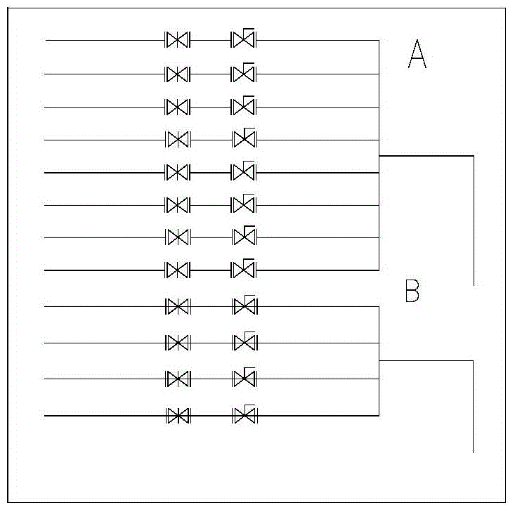 Construction method for blowdown system of converter vaporization flue