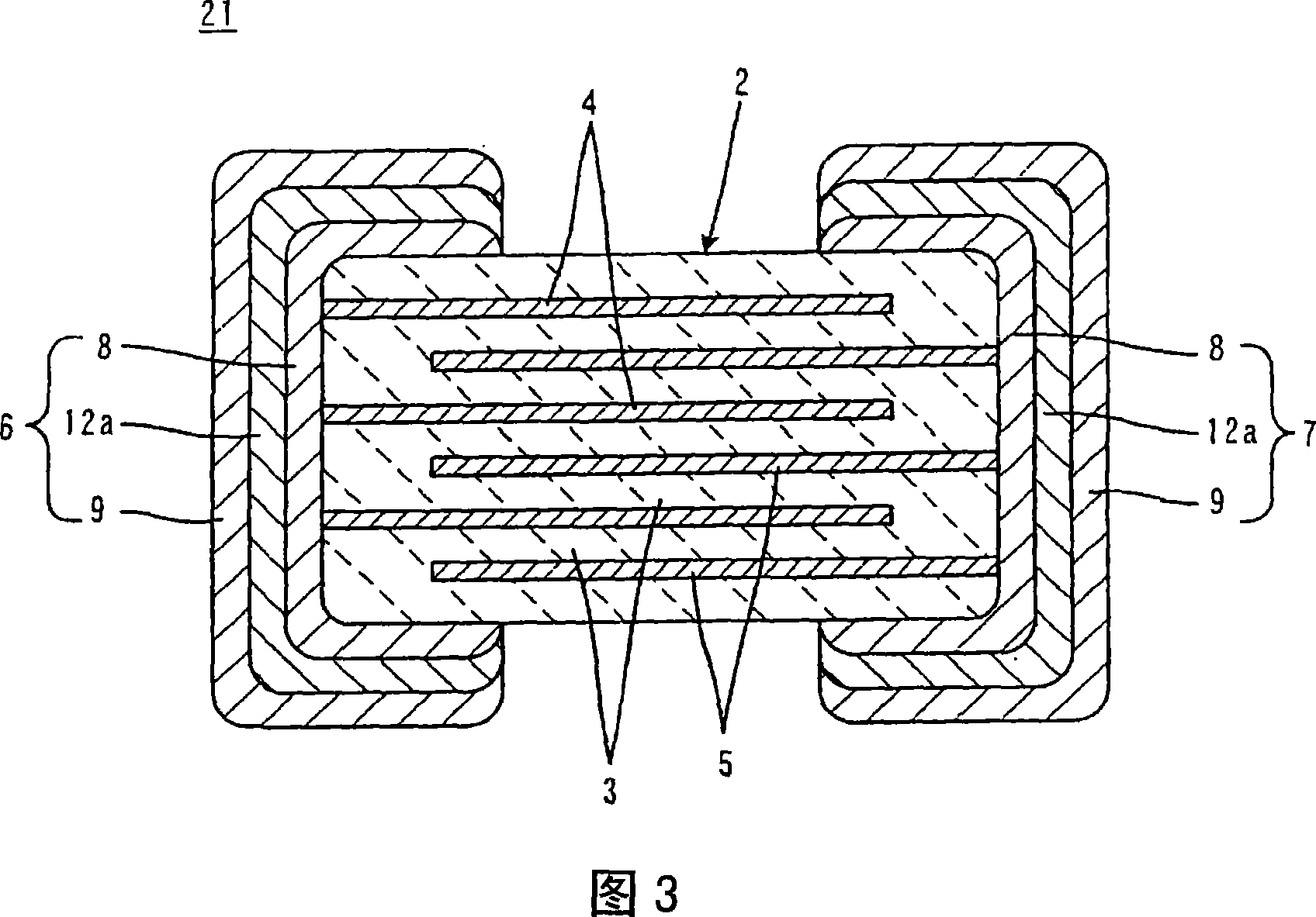 Multilayer ceramic capacitor and method for controlling equivalent series resistance