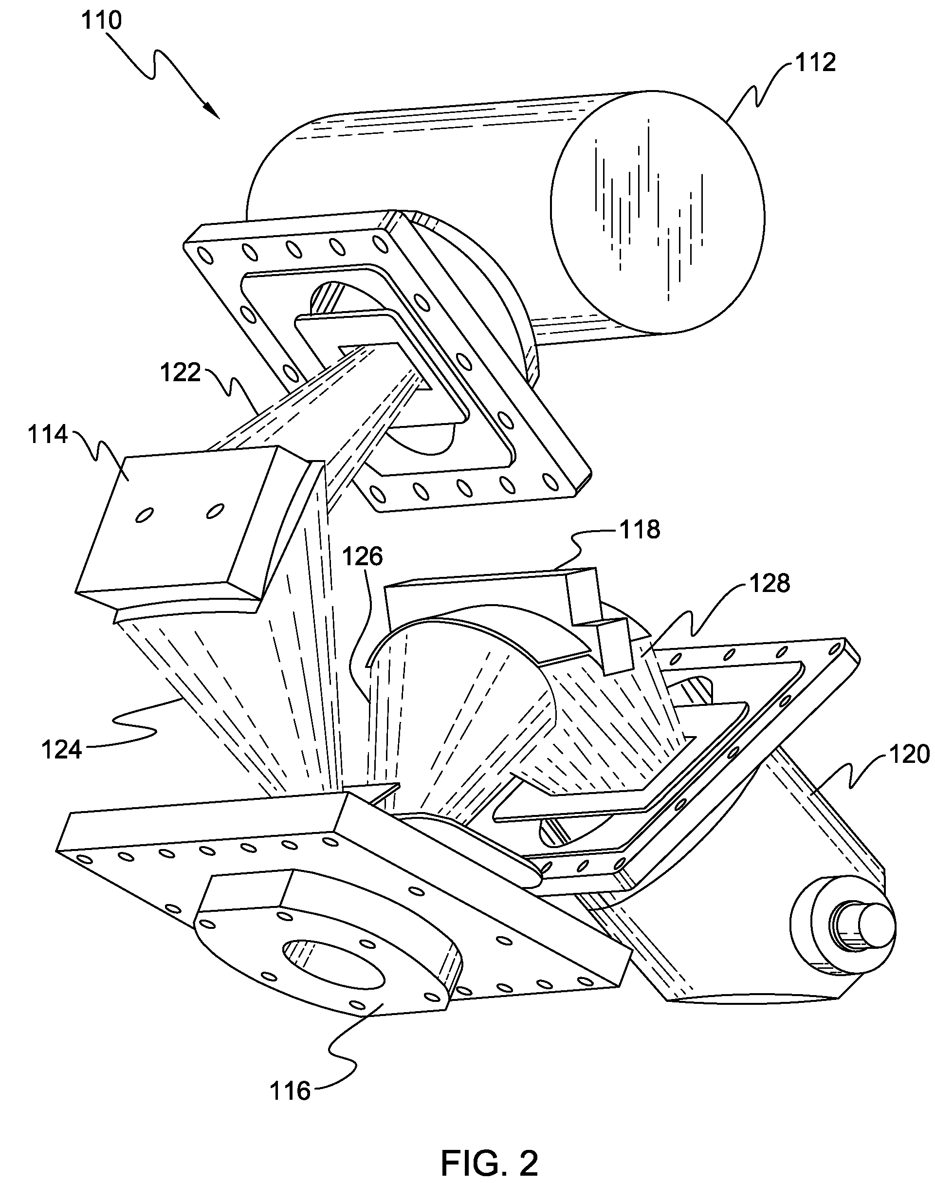 Sample module with sample stream spaced from window, for x-ray analysis system