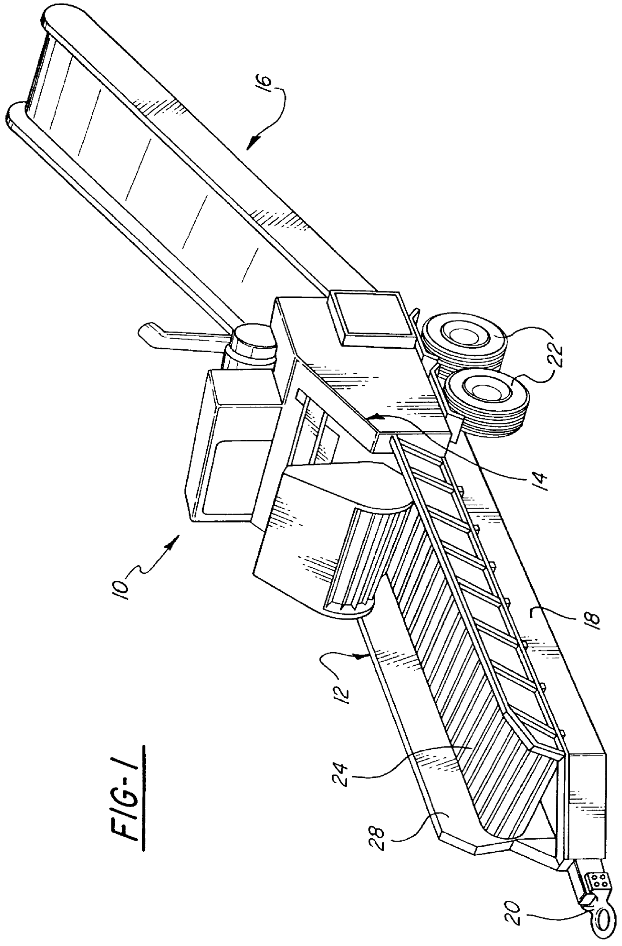 Break-away processing tool for a waste processing machine