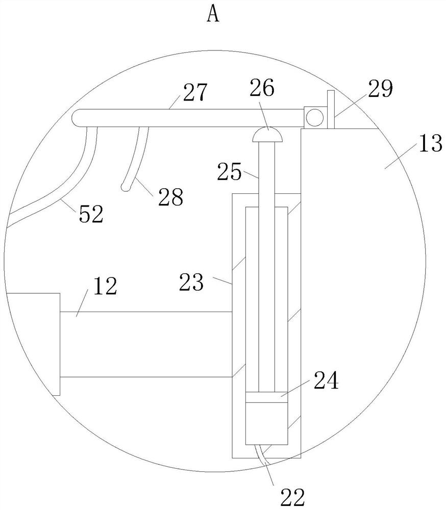 Punching equipment for processing shuttle peg sleeve