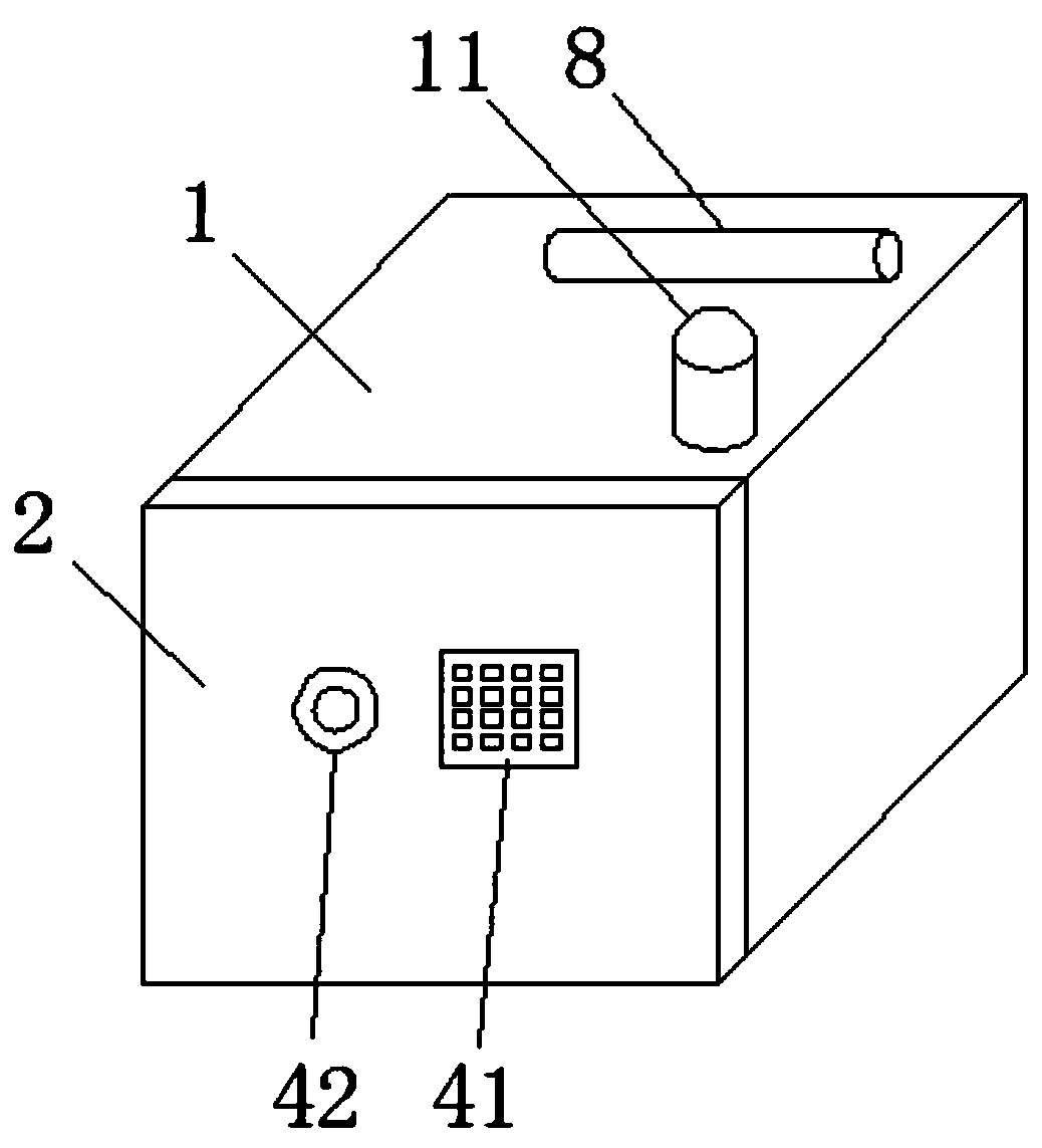 Express receiving and delivering system and method based on intelligent Internet of Things