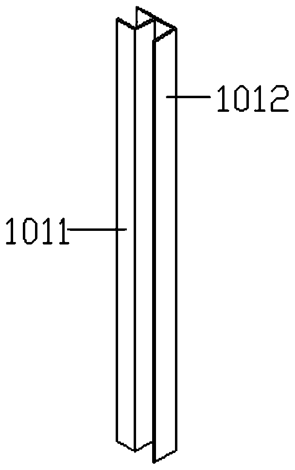 Double-layer filter element in garbage can of sweeping vehicle