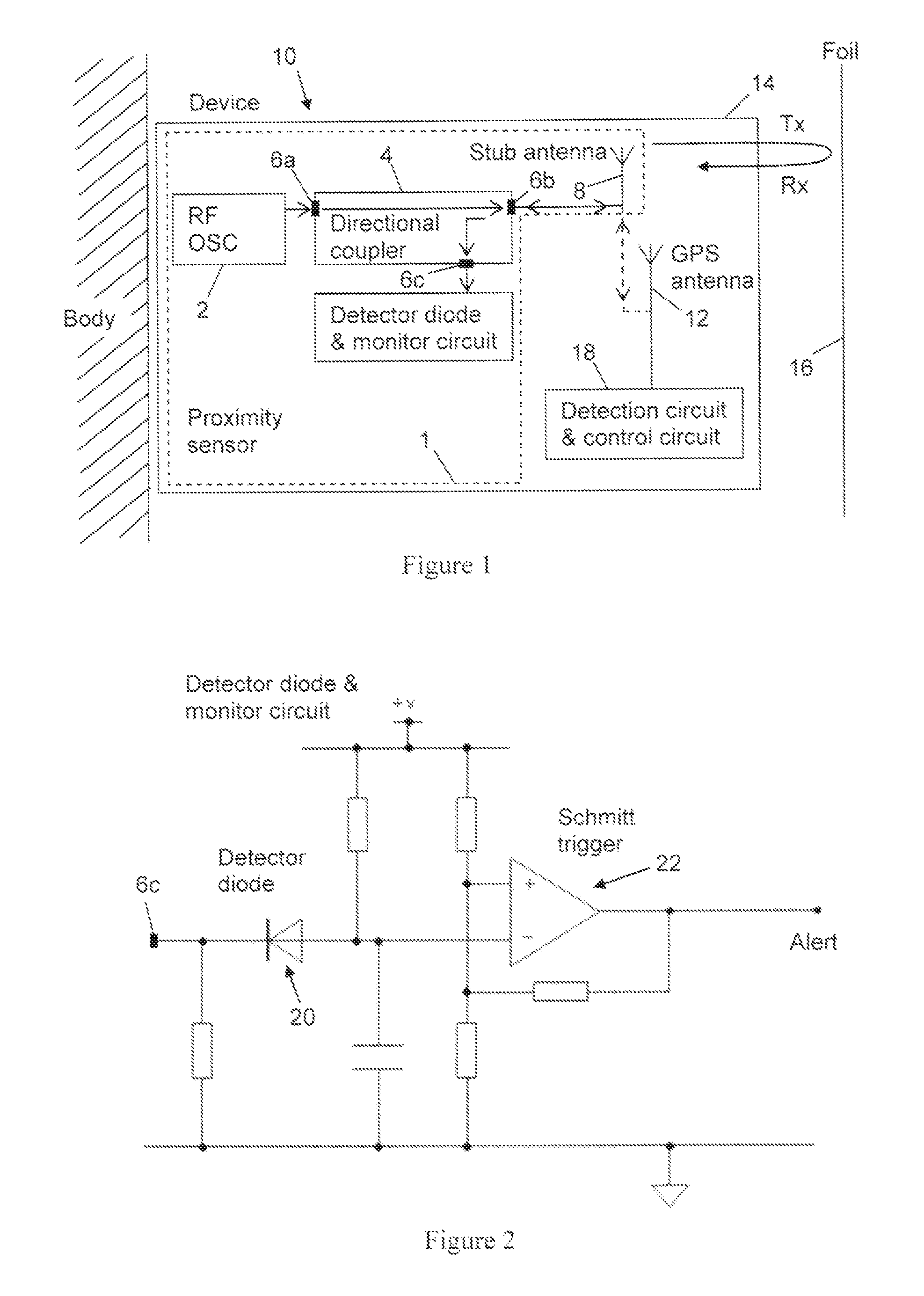 Proximity sensors