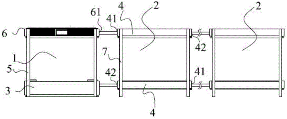 Outdoor cultivation box and outdoor cultivation system thereof