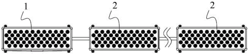 Outdoor cultivation box and outdoor cultivation system thereof