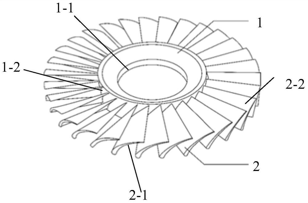 A preparation method of integral blisks precisely formed by additive manufacturing and electrolytic machining