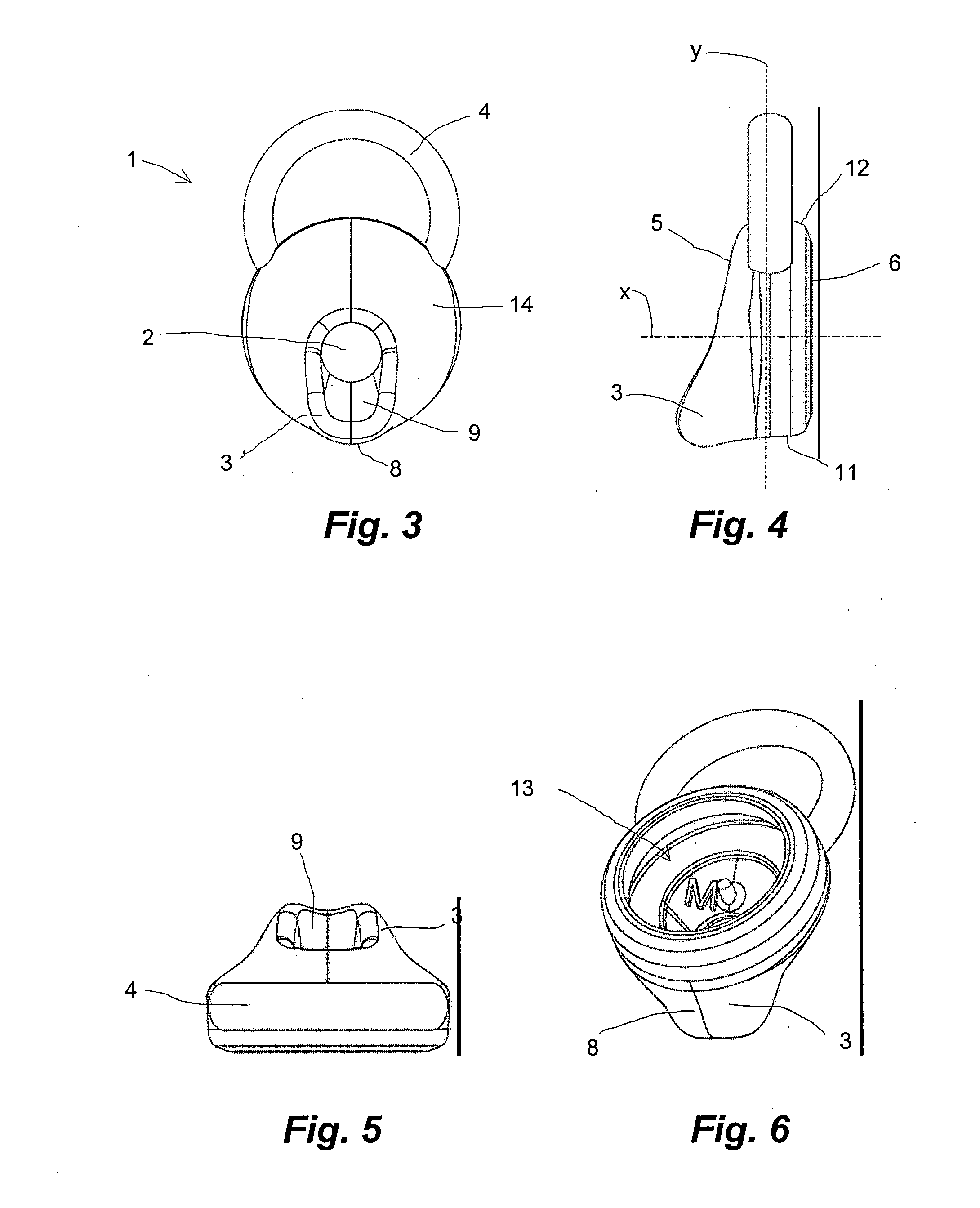 Earphone device with ear canal protrusion