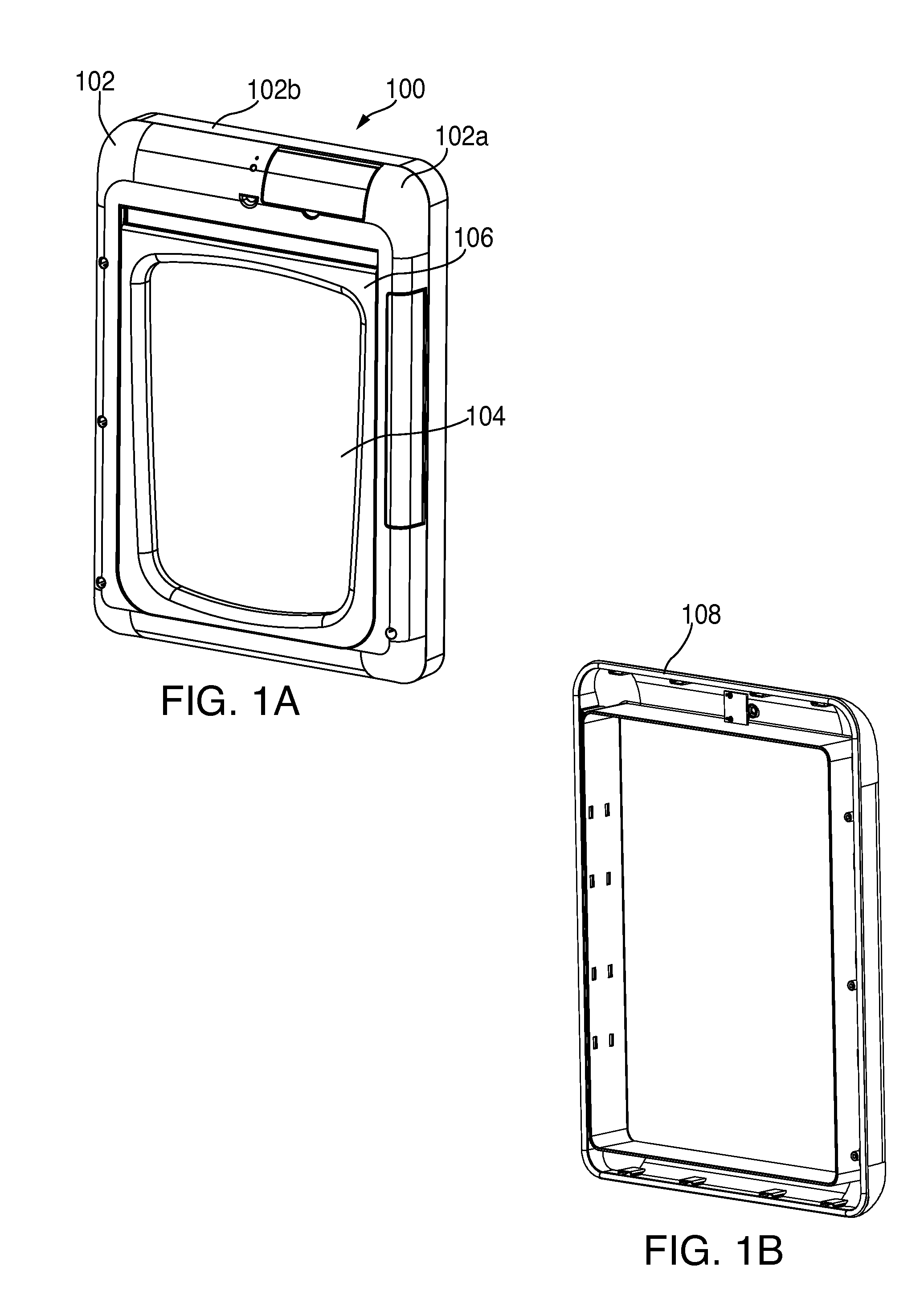 Pet Door with Locking Flaps