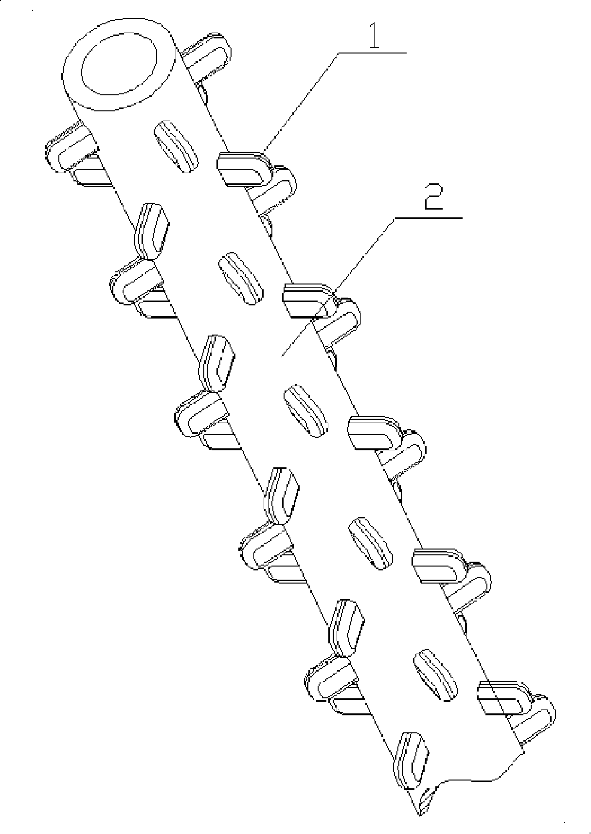 Method for increasing heating speed of material in metal vacuum smelting reduction still and reduction still