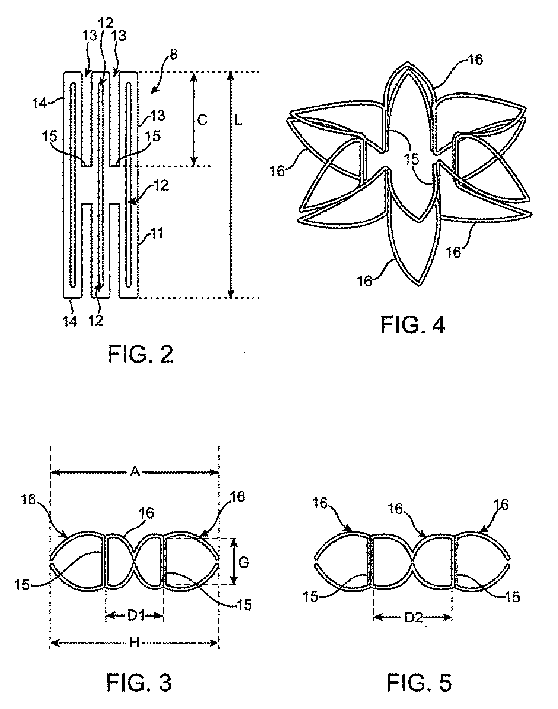 Device and method for establishing an artificial arterio-venous fistula