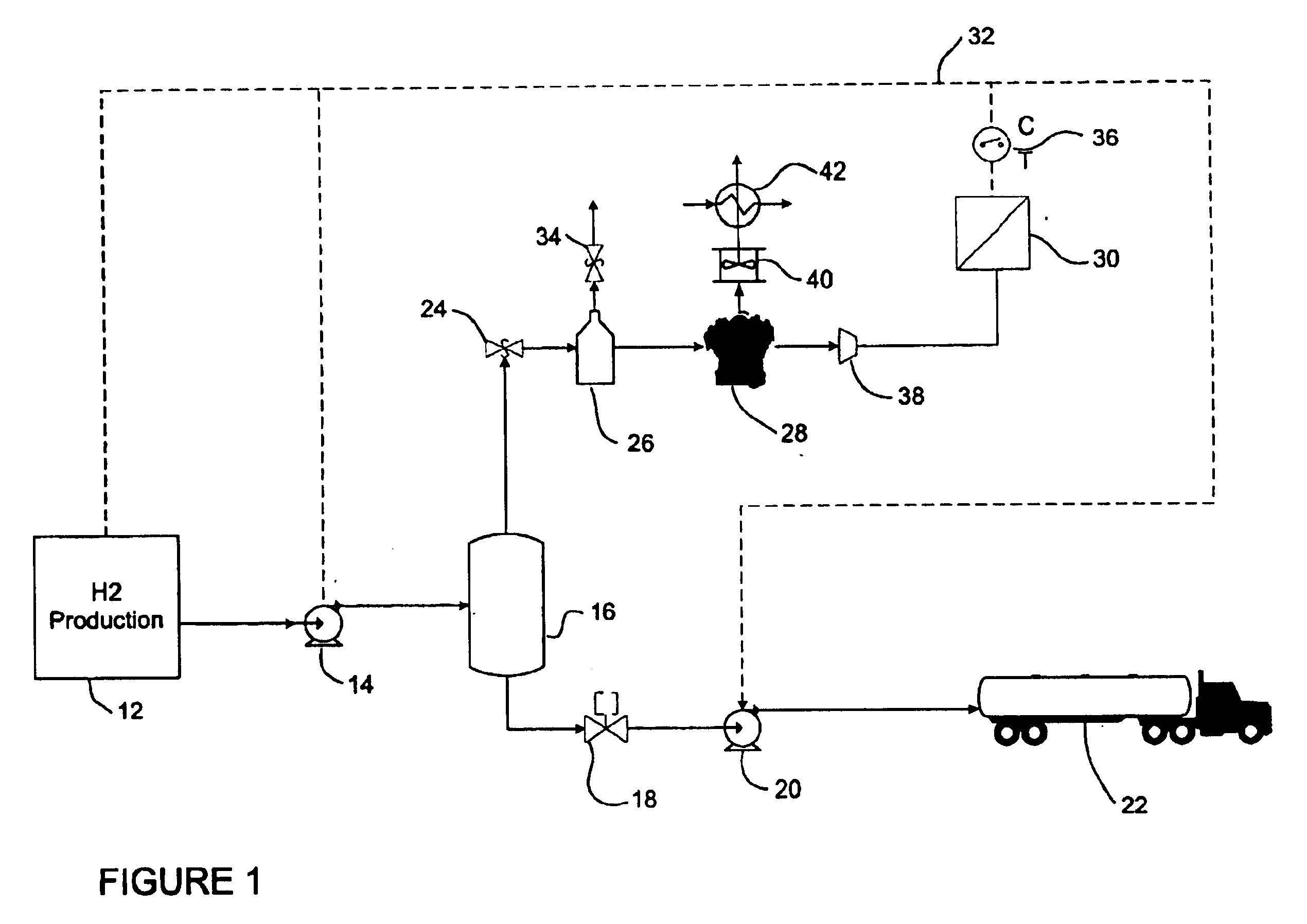 Hydrogen fueled electrical generator system and method thereof