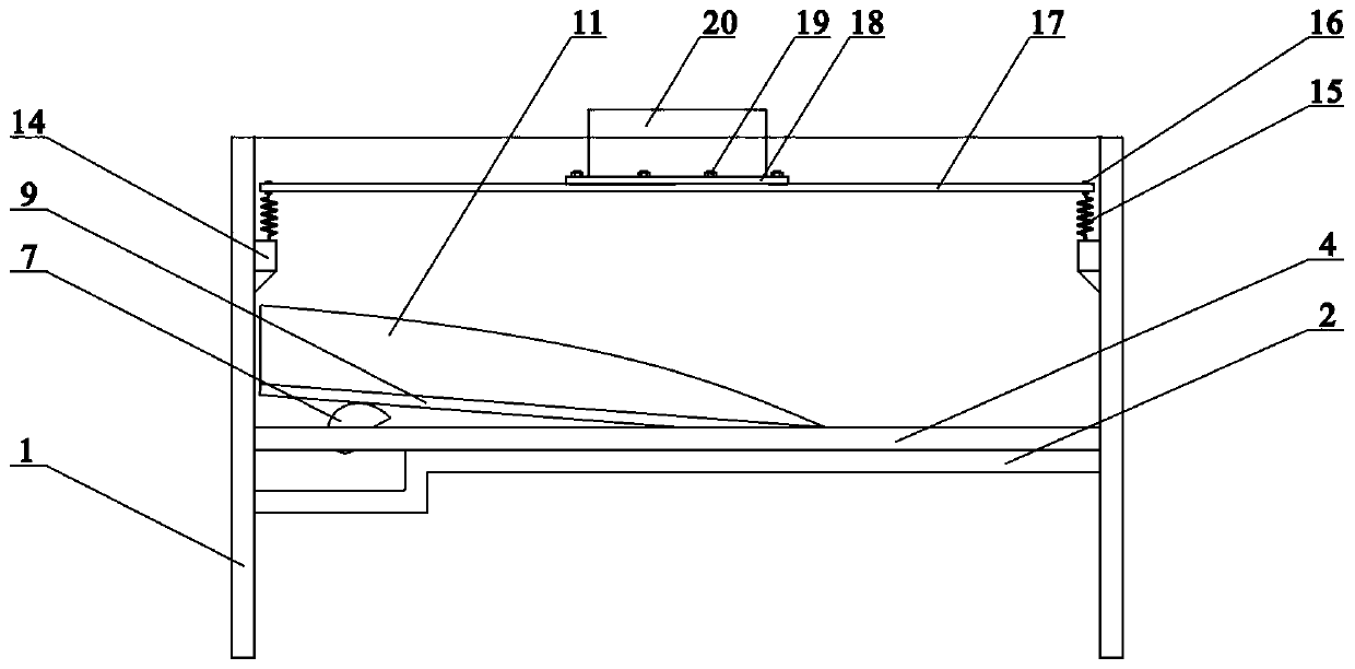 Submarine landslide simulation system and test method based on wave vibration effect