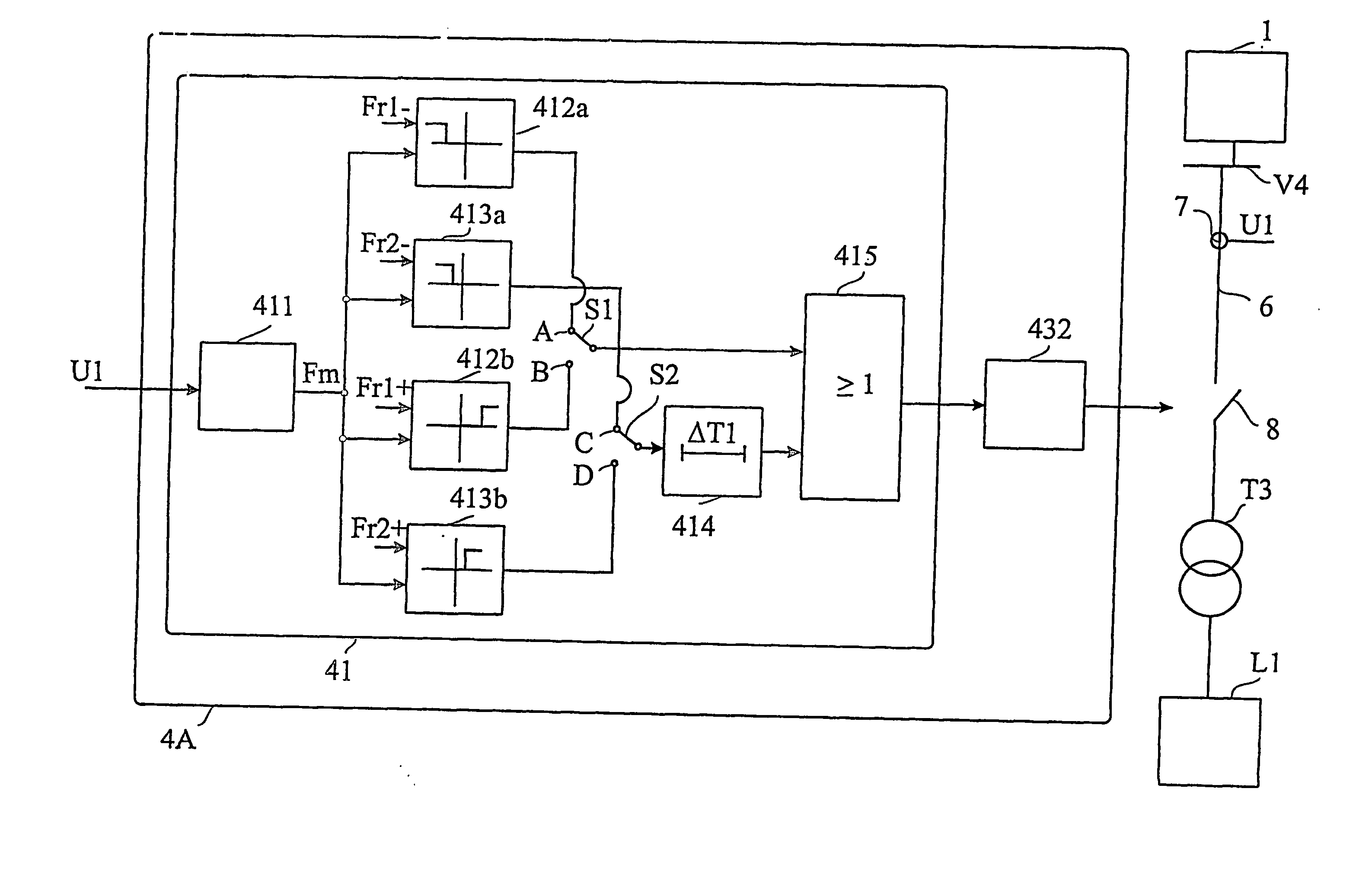 Device and a method for power balancing