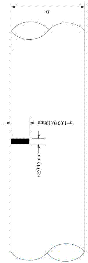 Simple detection method for crack growth rate of cold-drawing high-strength steel wires