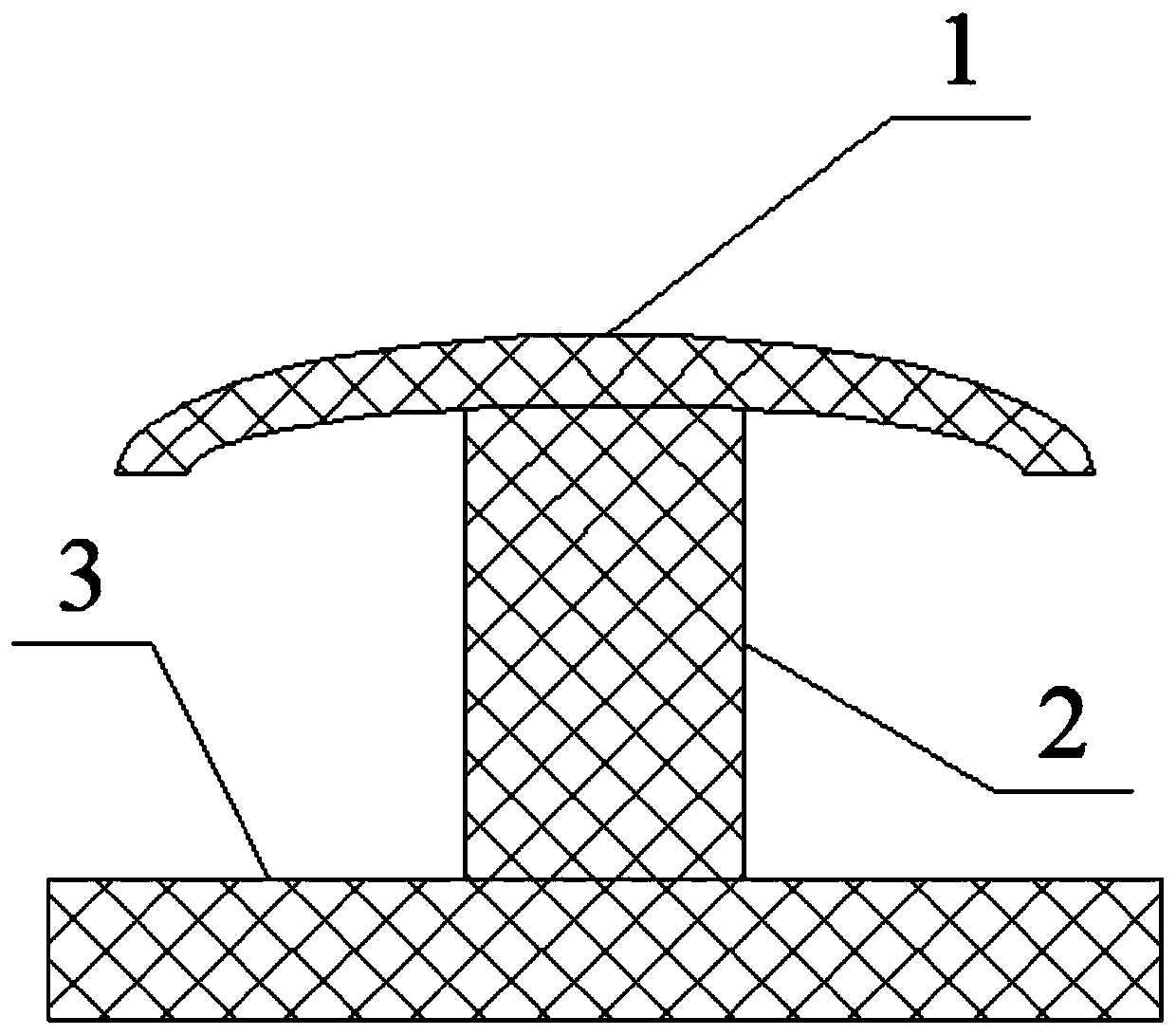 A kind of mesentery supporting device and supporting method