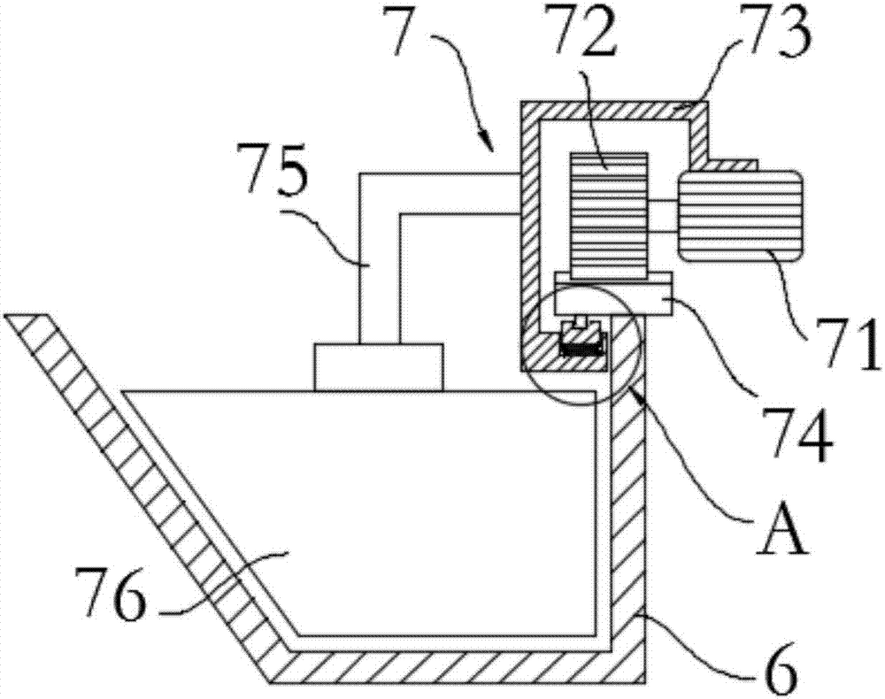 Equipment convenient for cleaning droppings channel for artificial rabbit breeding