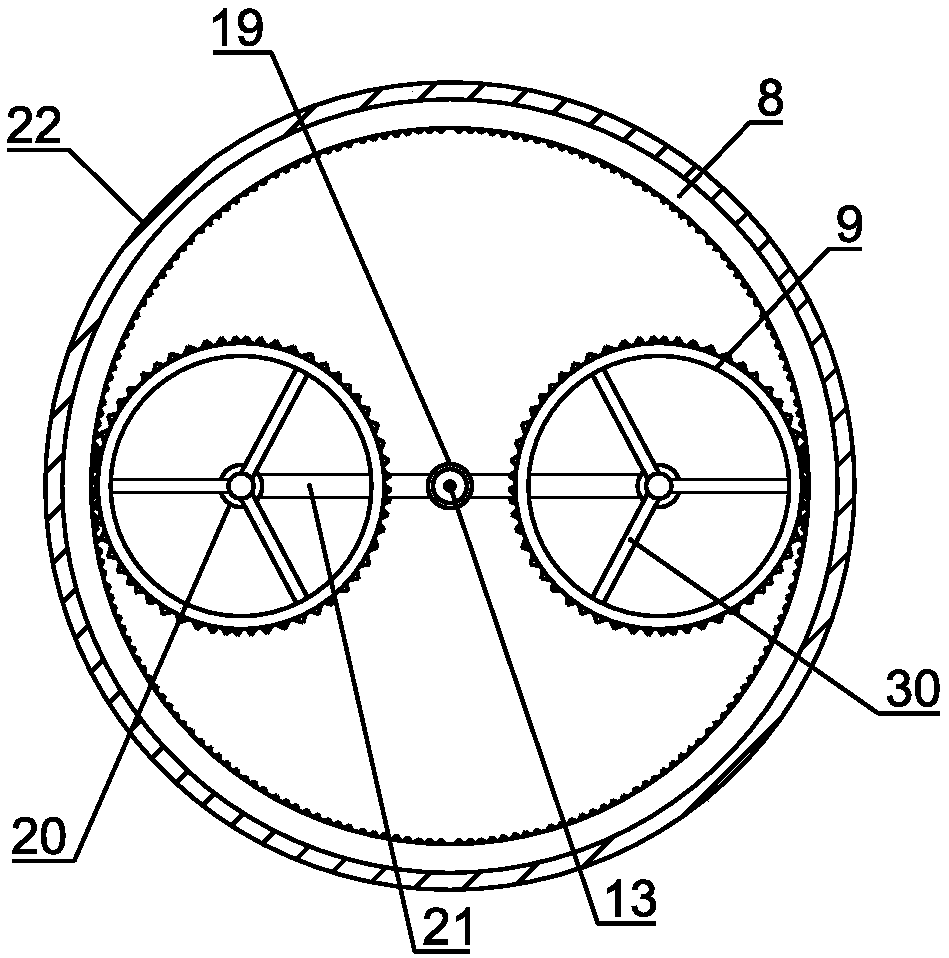 Automatic processing device for Chinese herbology