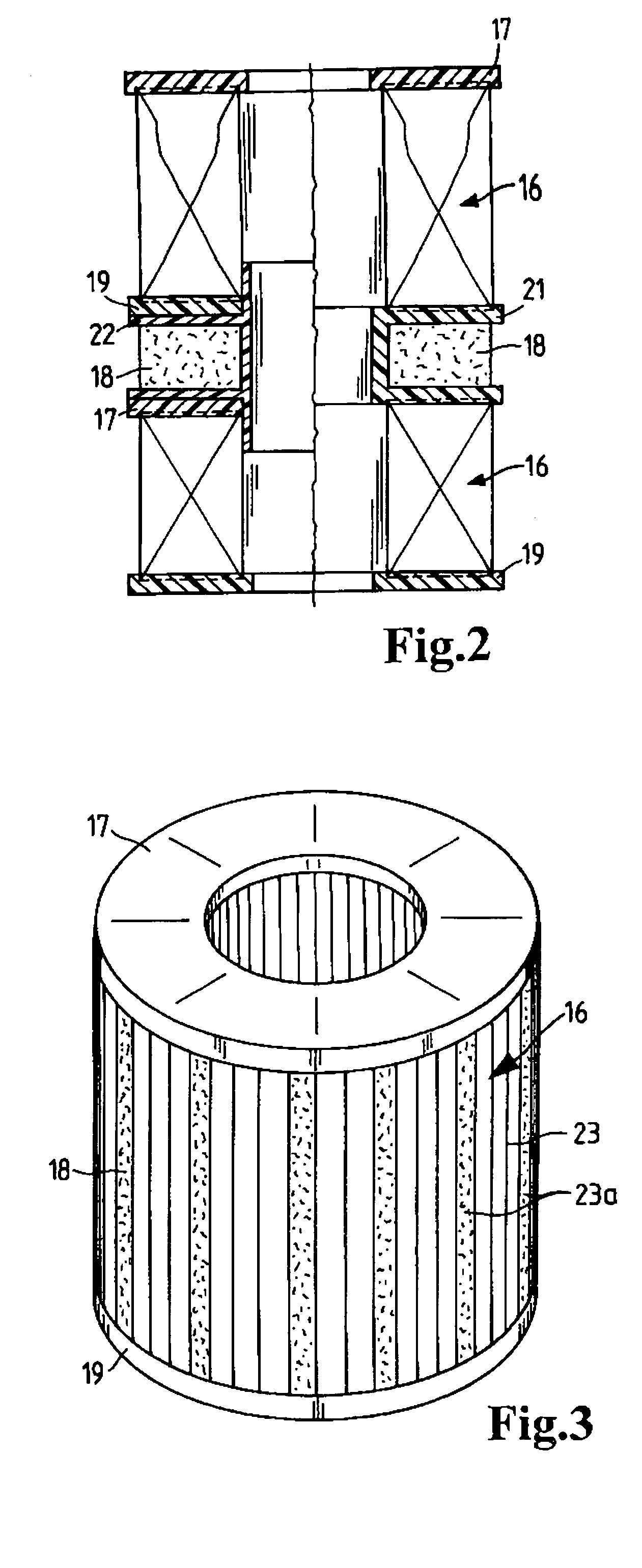 Additive dispensing filter apparatus