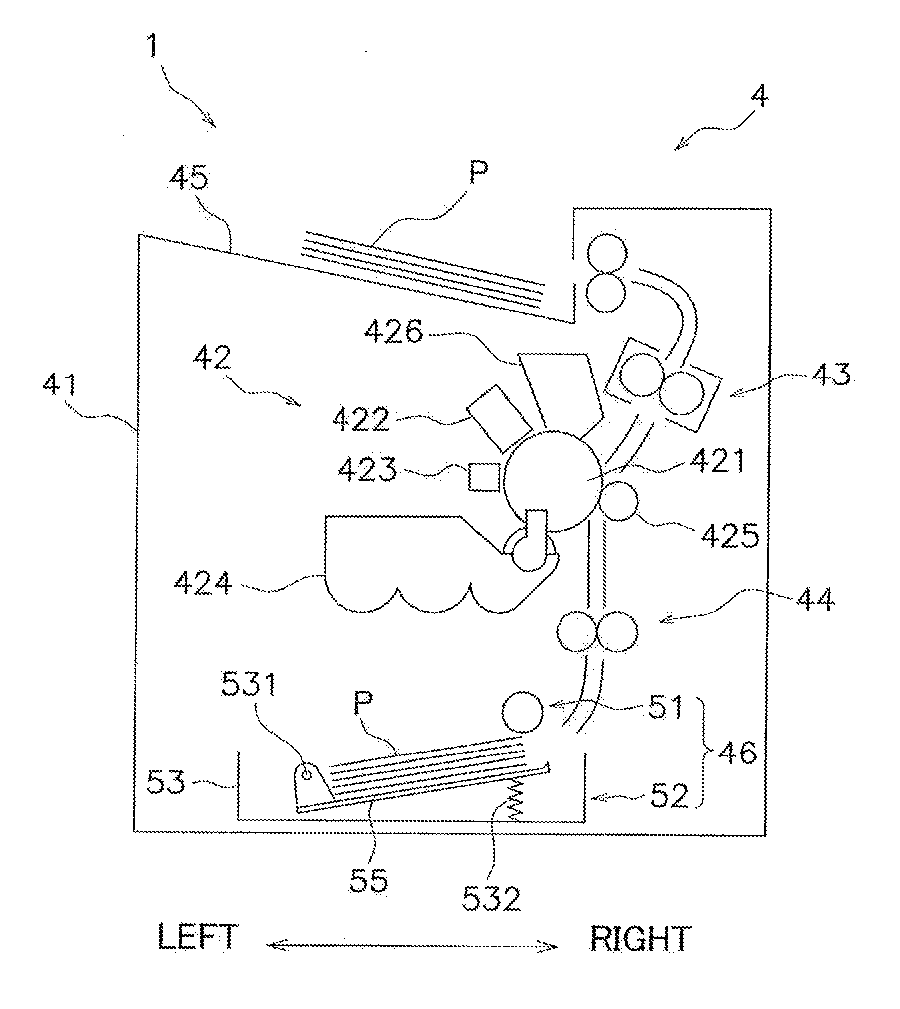 Paper feeding apparatus and image forming apparatus