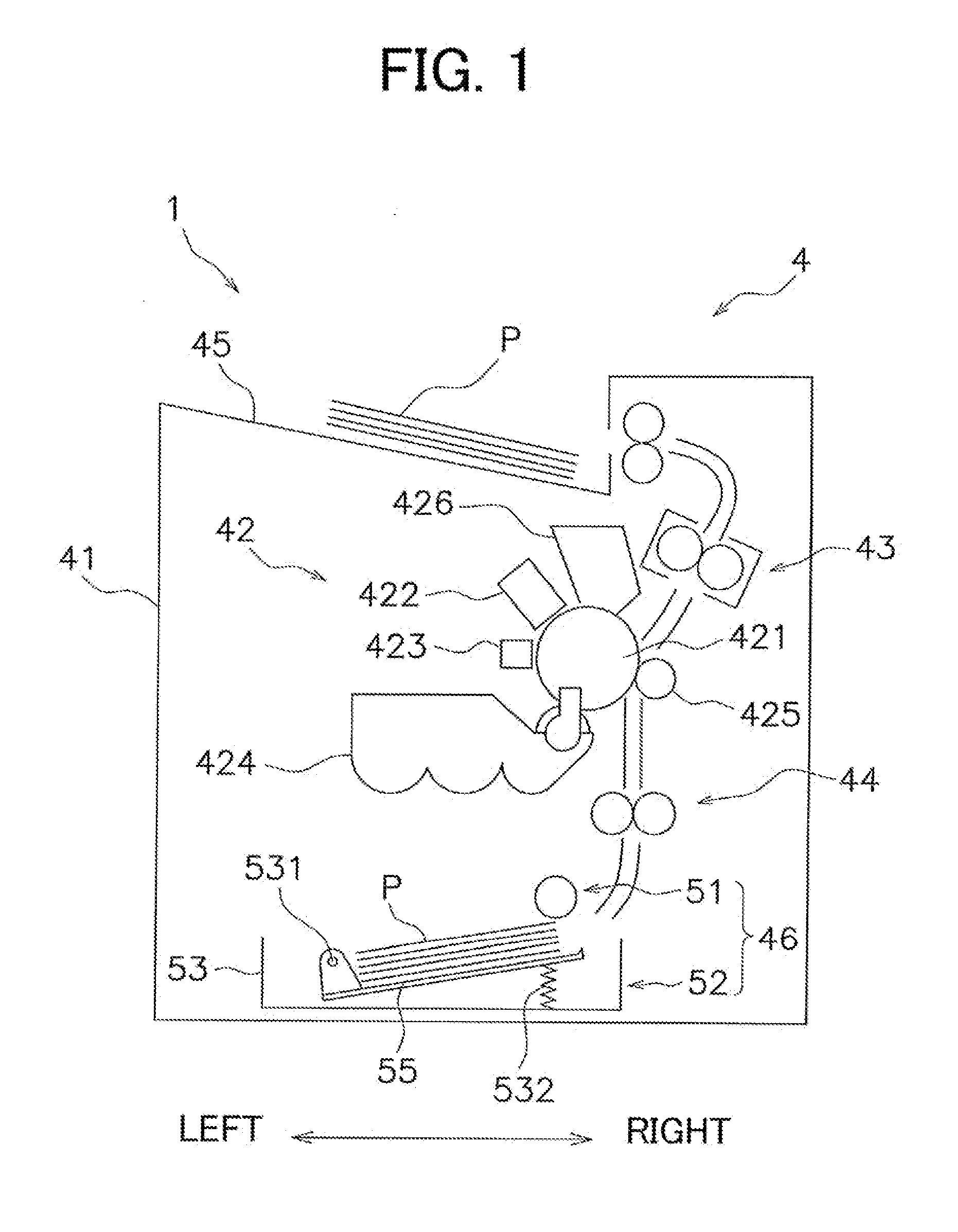 Paper feeding apparatus and image forming apparatus