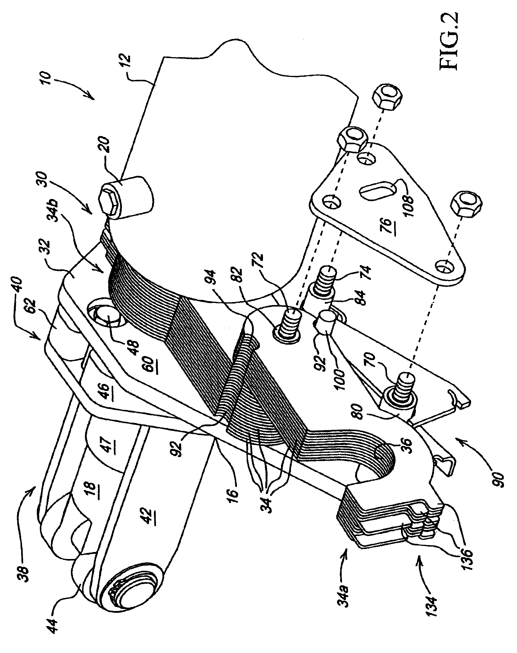 Cylinder mounted stroke control