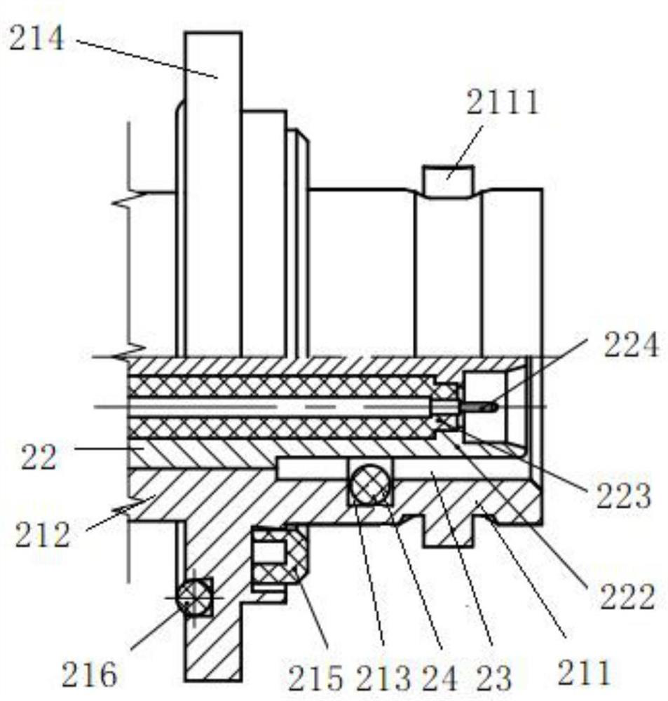 Quick-locking sealing connector