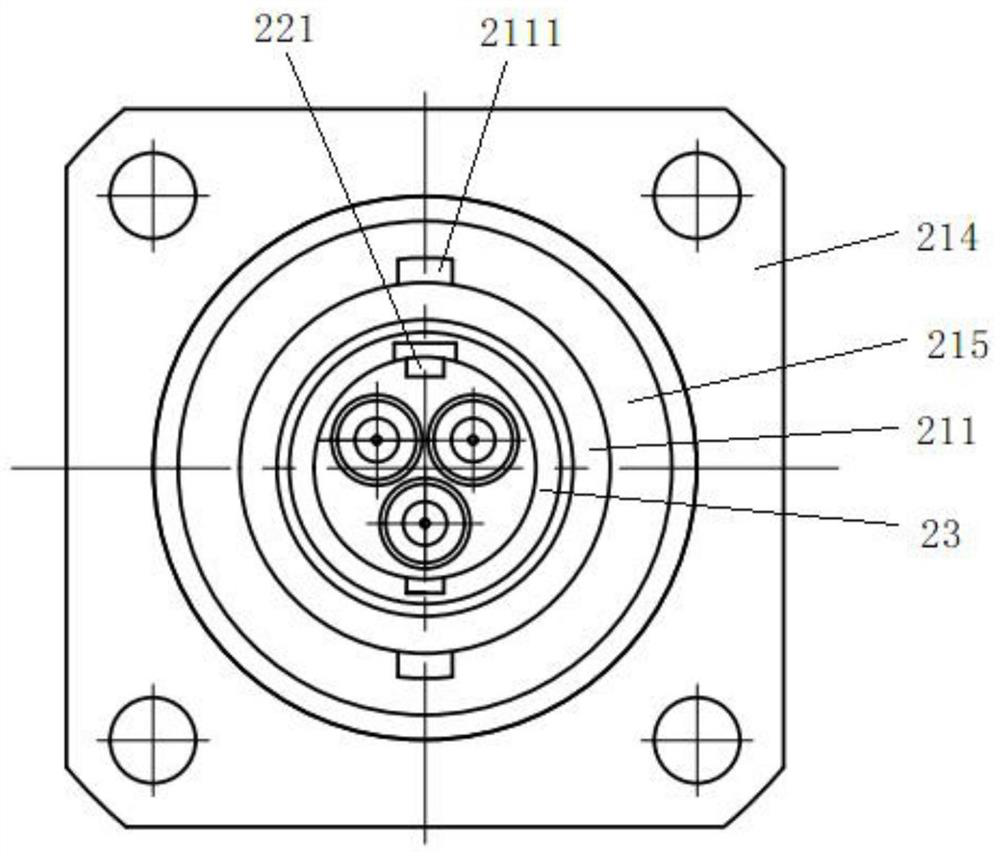 Quick-locking sealing connector