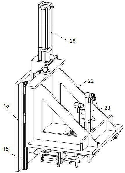 Adhesive dispensing and packaging device for automobile integrated circuit chip