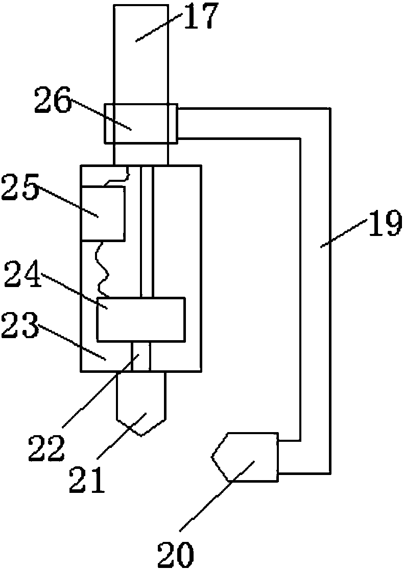 Mobile 3D (three-dimensional) printer with automatic-rotatable jet head