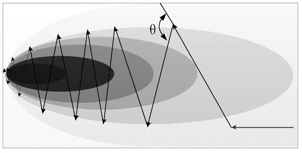 Method for positioning illegal sewage outfall