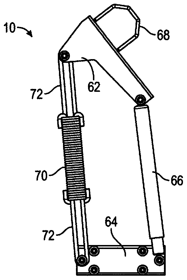 Spring counter-balance assemblies and solar trackers incorporating spring counter-balance assemblies