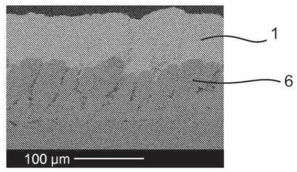 Process for coating the surface of a solid substrate with a layer comprising a ceramic compound and the coated substrate obtained