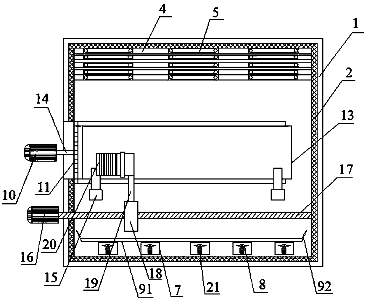 Glass fiber reinforced PE water supply pipe and preparation method thereof