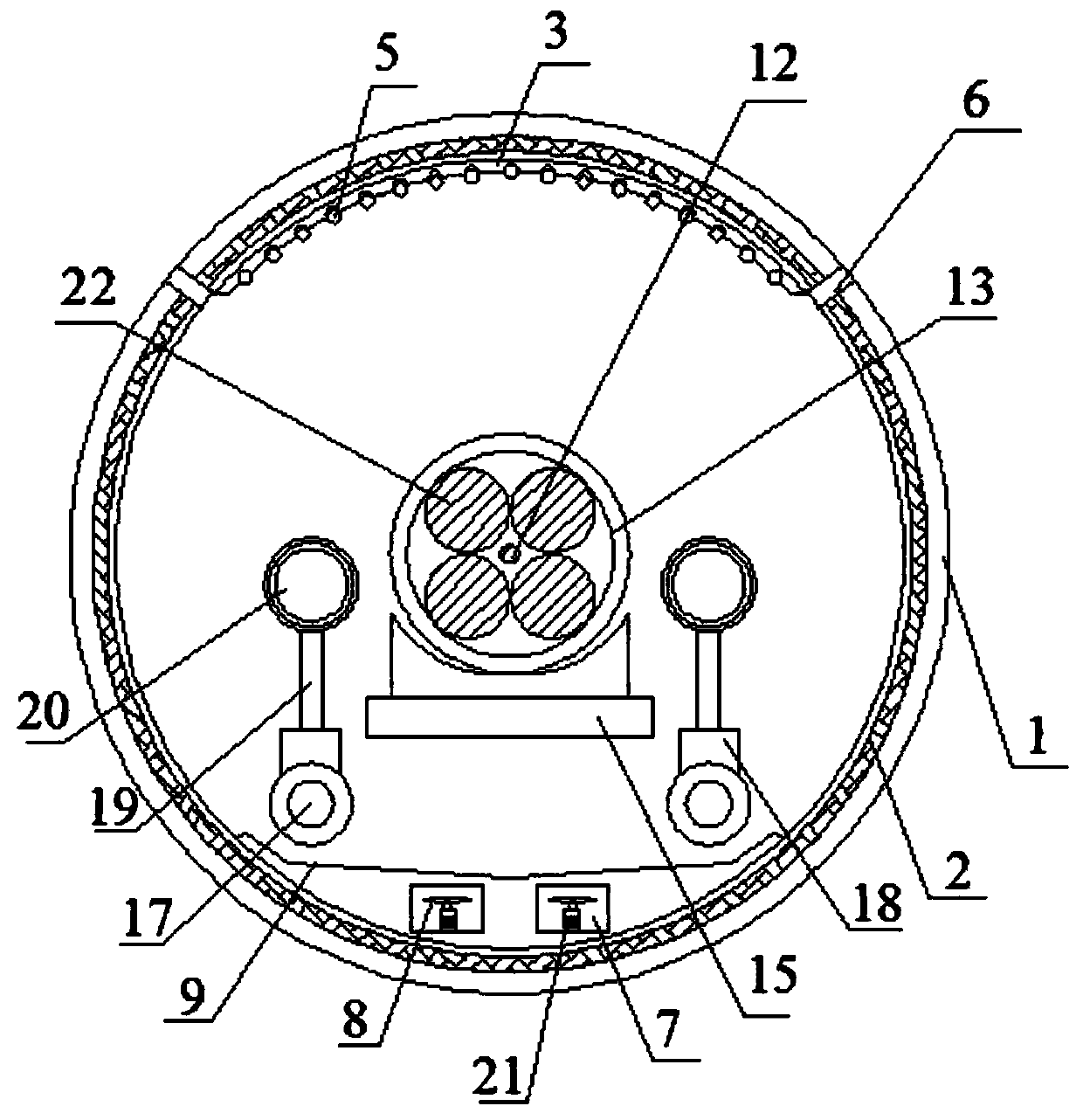 Glass fiber reinforced PE water supply pipe and preparation method thereof