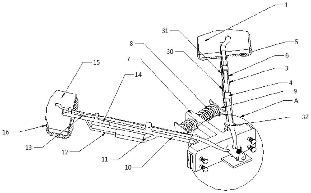 Anti-rollover structure for fishing boat and its application method