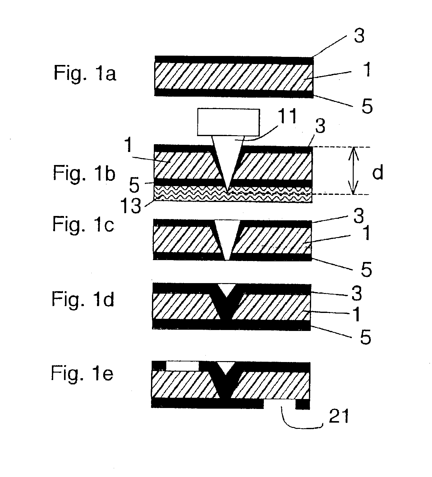 Method for fabricating electrical connecting element