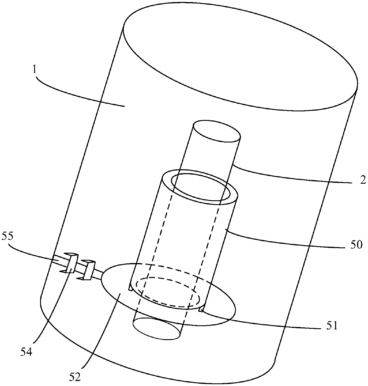 Water purification device and water purifier