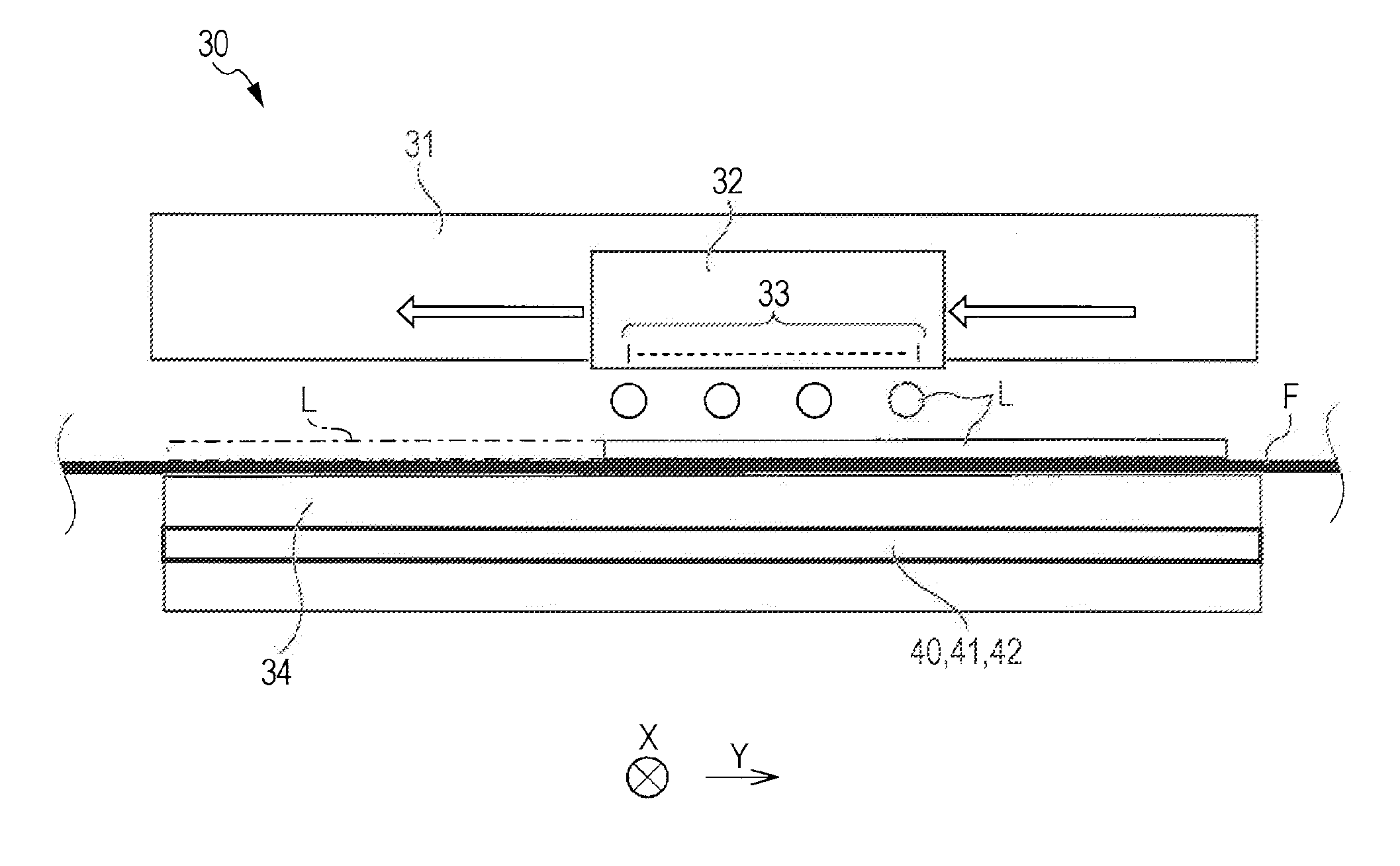 Ink jet recording system and recording method