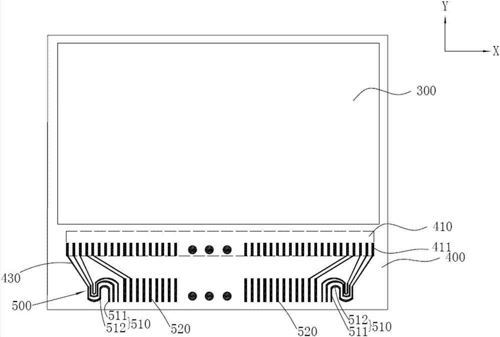 Narrow frame display panel and display