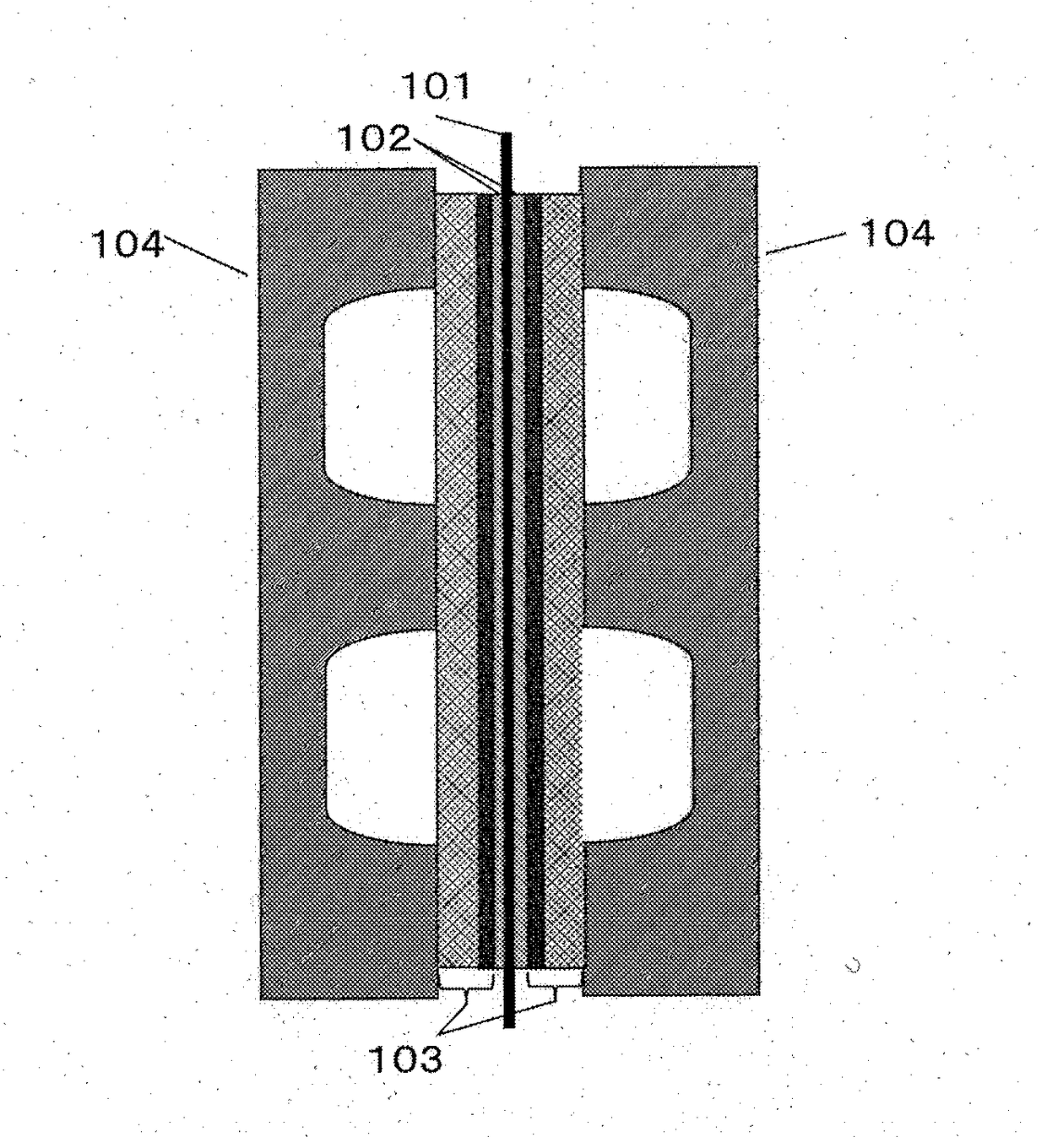 Gas diffusion electrode and method for producing same