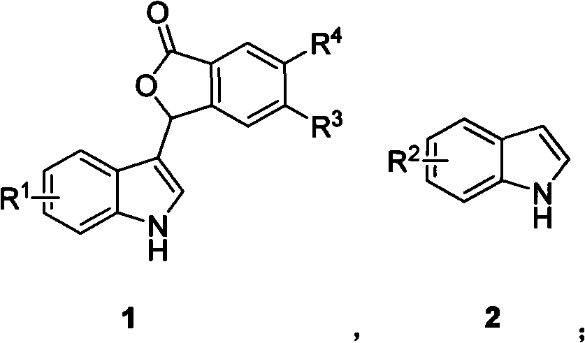 Method for preparing unsymmetrical bis(indolyl)methane compound