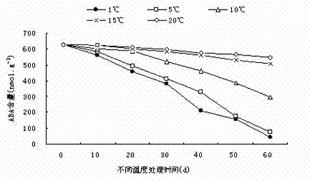 Method for releasing Tongling peony seed epicotyl dormancy