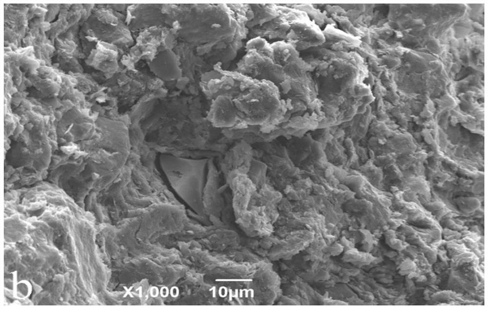 All-solid waste cementing material as well as preparation method and application thereof