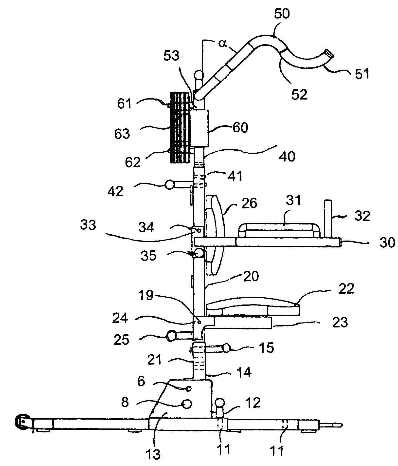 Abdominal exercise machine