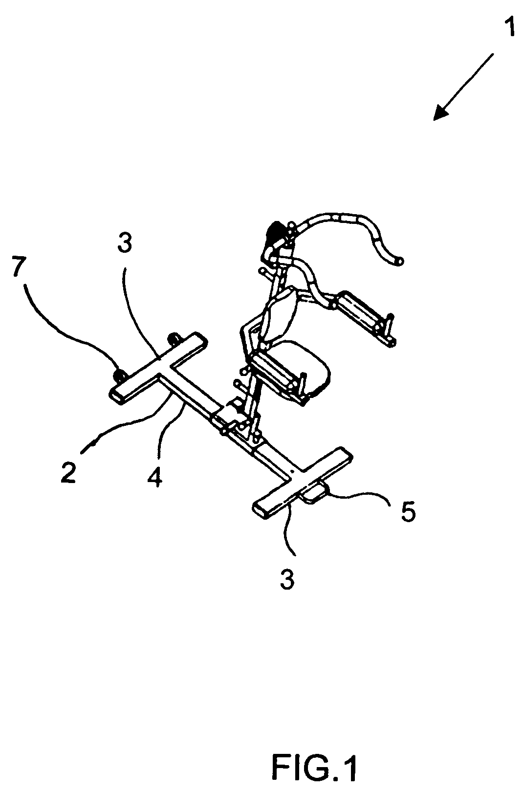 Abdominal exercise machine